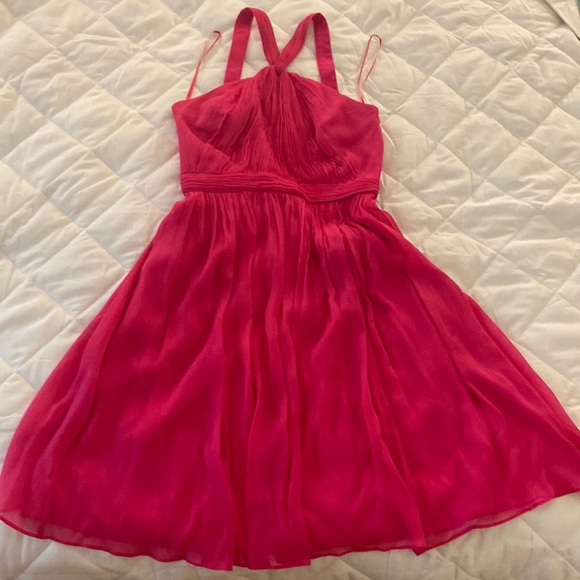 GUC Jcrew Sinclair silk bridesmaid dress size 2 pink - Picture 2 of 8
